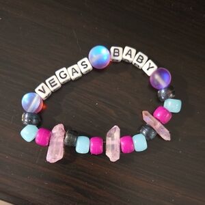 Vegas Baby Amethyst Kandi Braclet